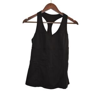 Lululemon Black Racerback Tank Size 8